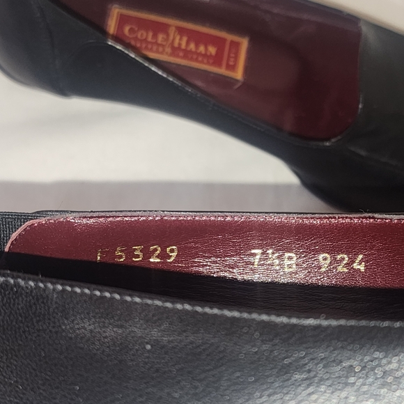 Cole Haan Black Leather Loafers - Picture 6 of 13